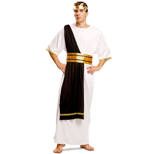 Déguisement Maitre Romain Noir Et Blanc Homme - Taille: Xl