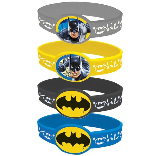 4 Bracelets Élastiques Batman