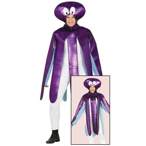Déguisement Poulpe Violet Adulte