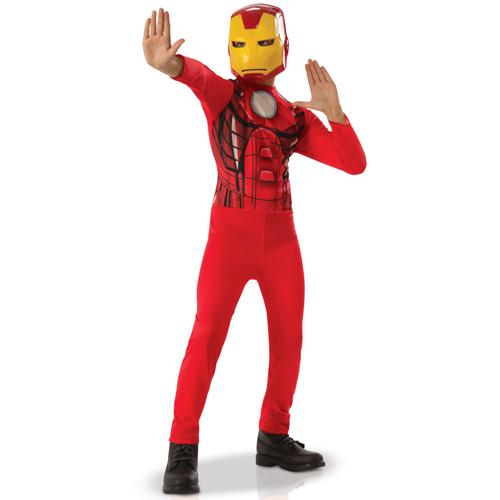 Déguisement Classique Iron Man Garçon - Taille: 5 À 6 Ans (105 À 116 Cm)