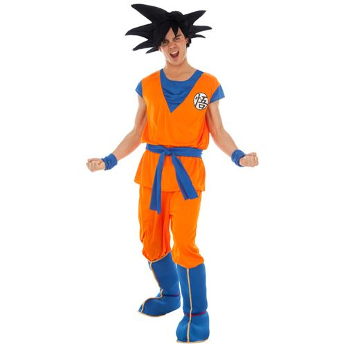Déguisement Goku Saiyan Dragon Ball Z Adulte - Taille: Large