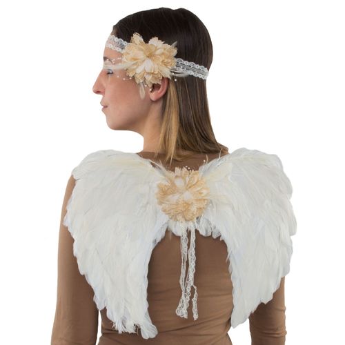 Kit Ailes D'ange Et Bandeau Adulte