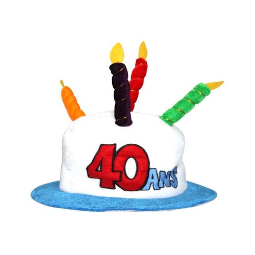 Chapeau Age 40 Adulte