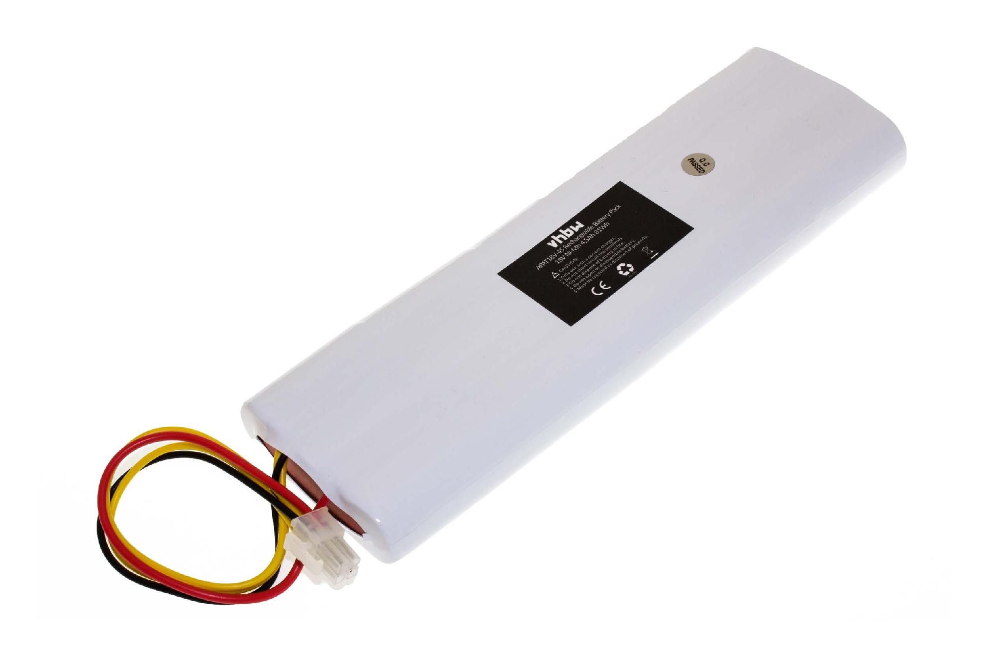 vhbw NiMH batterie 4500mAh (18V) pour tondeuse à gazon robot tondeu...