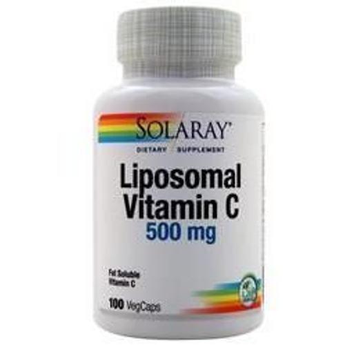 Liposomal Vitamin C 500 Mg 100 Vegetable Capsules 