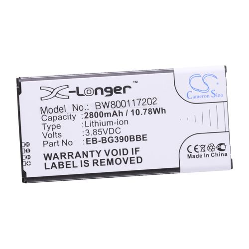 Vhbw Li-Polymère Batterie 2800mah (3.8v) Pour Téléphone Portable Smartphone Samsung Galaxy Xcover 4 2017 Td-Lte