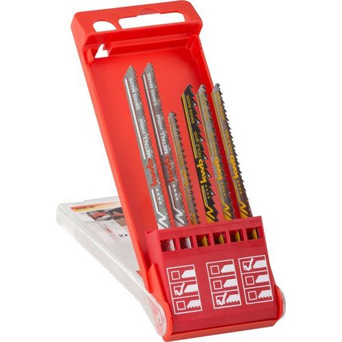 KWB Jeu de lames de scies sauteuses, 6 pièces - 625630