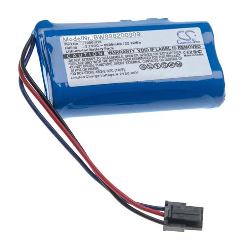 vhbw batterie remplace Wolf-Garten 7086-918 pour débroussailleuse taille-haie sculpte haie sécateur (6000mAh, 3.7V, Li-Ion)