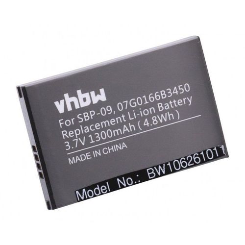 Vhbw Batterie Compatible Avec Asus Mypal A626, A686, A696 Téléphone Portable Tablette Notepad Pda Assistant Personnel (1300mah, 3,7v, Li-Ion)