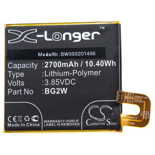 Vhbw Batterie Compatible Avec Google Pixel 2 Musik, 2b Smartphone (2700mah, 3,85v, Li-Polymère)