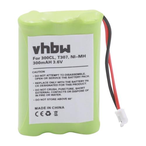 Vhbw Batterie Compatible Avec Cable & Wireless Cwd 250, 650, 2500, 2700, 4000, 4100 Combiné Téléphonique Téléphone Fixe (300mah, 3,6v, Nimh)