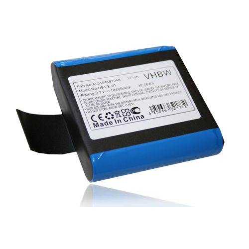 vhbw Batterie compatible avec Pure Avalon N5 radio (10400mAh, 3,7V, Li-ion)