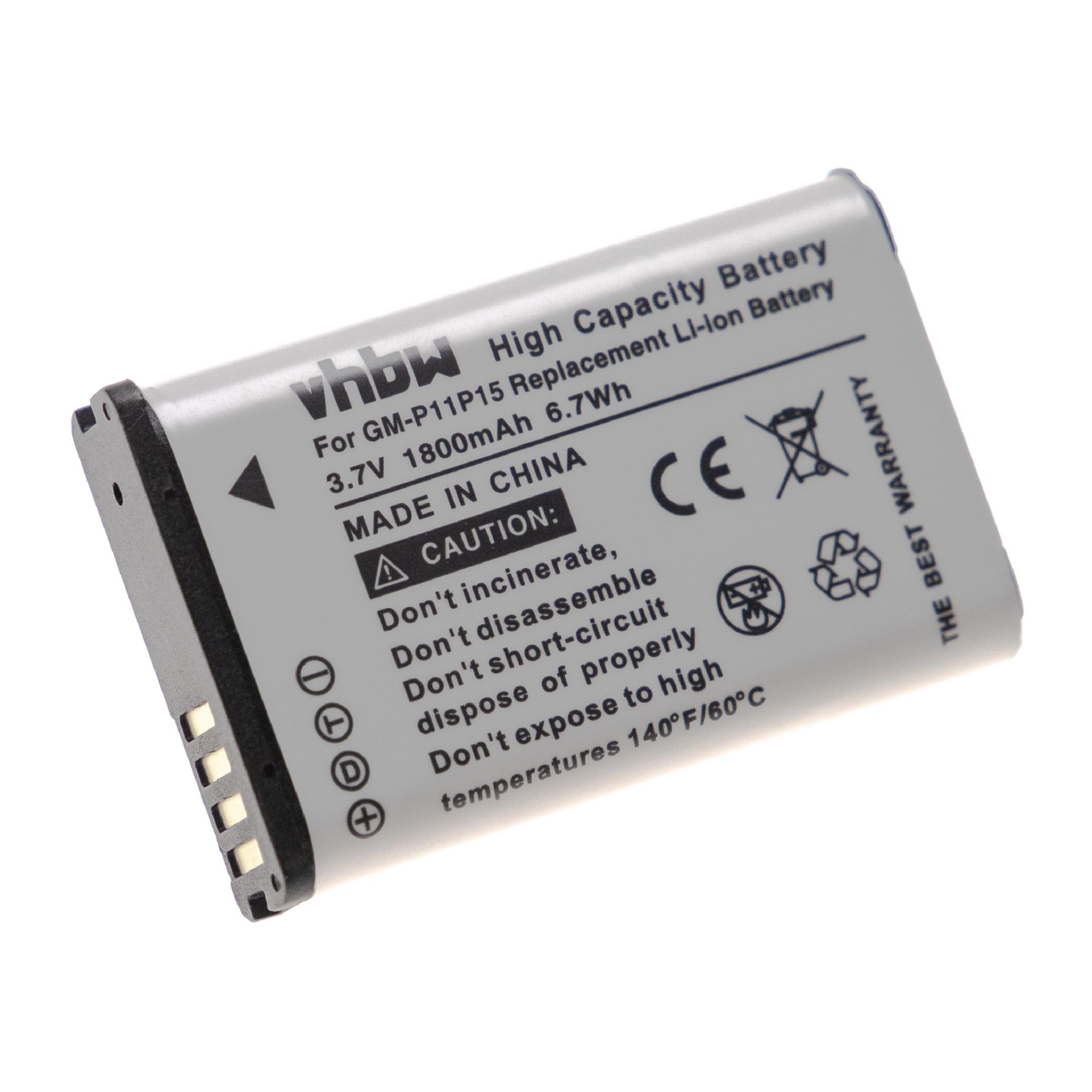 vhbw Batterie compatible avec Garmin Alpha 200, 300, 200i, 300i GPS...