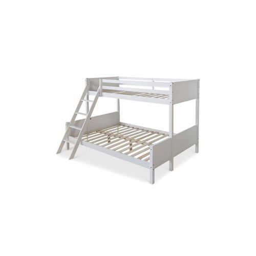 Lits Superposes 90x200 Mezzanine Et Lit De Jeunesse 140x200 Bois Blanc