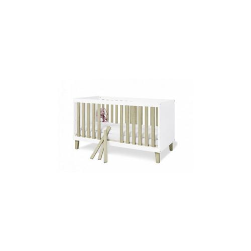 Pinolino Lit Pour Enfant Blanc, Bois Plastique, Bois Lit Coffre