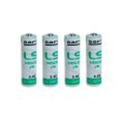 Saft 4 PILE Lithium LR6 3,6V 2600mAh AA- LS 14500