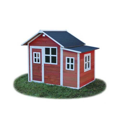 Cabane Bois Exit Loft 150 Rouge