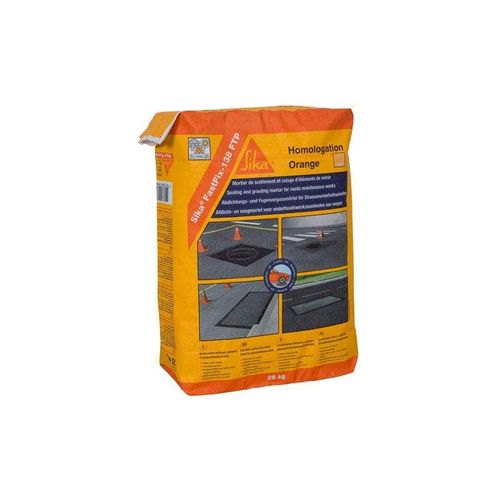 Mortier de scellement et calage d'éléments de voirie SIKA FastFix 138 FTP - Gris foncé - 25kg