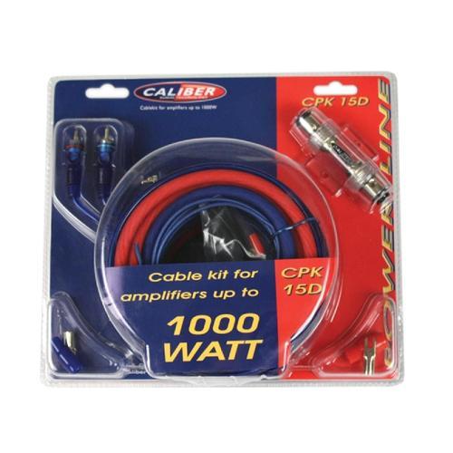 CPK15D - Kit de cablage 15mm2 compatible avec amplificateur 1000W