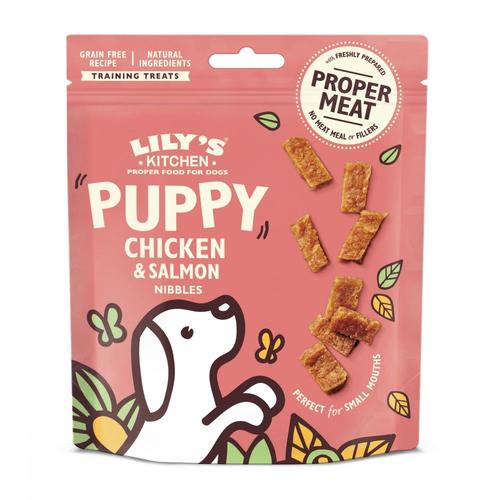 Lily's Kitchen - Friandises Petites Bouchées Poulet Saumon Pour Chiot - 70g