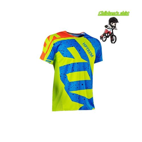 Enfant Hors Route Vtt Course T-Shirt I'm Fox Vélo De Descente Maillot Motocross Vtt Camouflage Garçons D