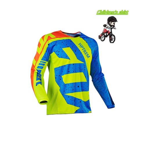 Enfant Hors Route Vtt Course T-Shirt I'm Fox Vélo De Descente Maillot Motocross Vtt Camouflage Garçons D