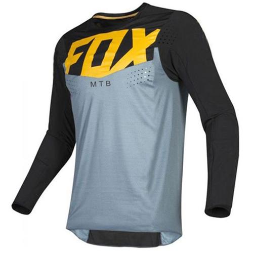 Maillot Vélo Moto Manches Longues Cyclisme Enduro Vtt Chemise Descente T-Shirt Camiseta Motocross Mx Vêtements Vtt Fox Vtt