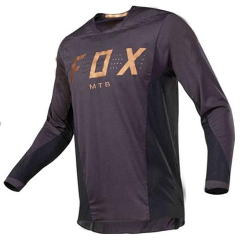 Maillot Vélo Moto Manches Longues Cyclisme Enduro Vtt Chemise Descente T-Shirt Camiseta Motocross Mx Vêtements Vtt Fox Vtt