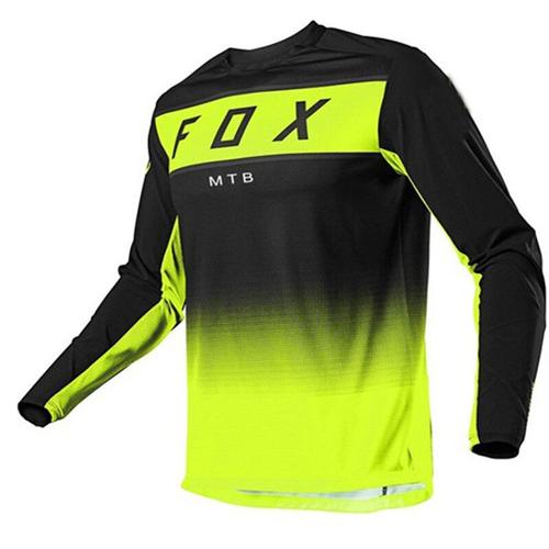 Maillot Vélo Moto Manches Longues Cyclisme Enduro Vtt Chemise Descente T-Shirt Camiseta Motocross Mx Vêtements Vtt Fox Vtt