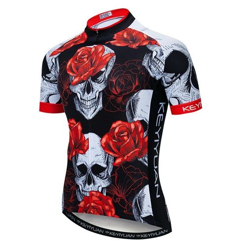 Weimostar Crâne Cyclisme Maillot Hommes Pro Équipe Vélo Jersey Vtt Vélo Chemise Respirant Cyclisme Vêtements Route Vélo Vêtements Vêtements