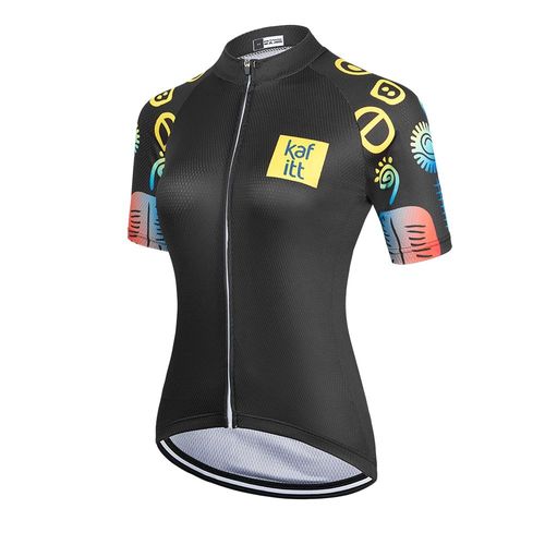 2021 Cafitt Femmes Cyclisme Vêtements Été Vtt Vêtements Respirant Court Vélo Jersey Ropa Maillot Ciclismo Vélo Vêtements Pull
