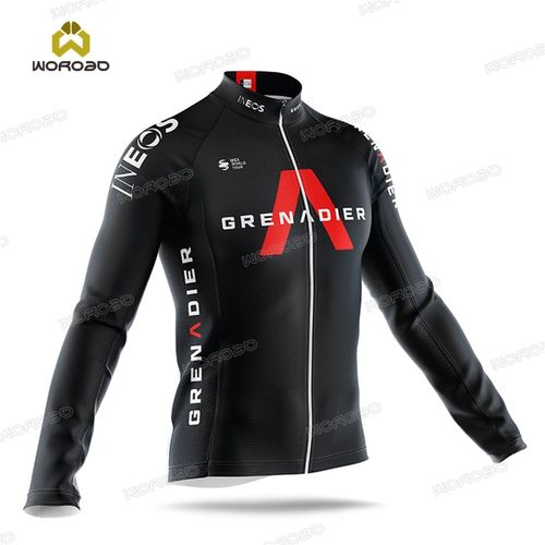 2020 Ineos Hommes À Manches Longues Vêtements Cyclisme Jersey Vélo De Route Équipe Formation Vélo Veste Printemps Automne Séchage Rapide Vêtements De Sport