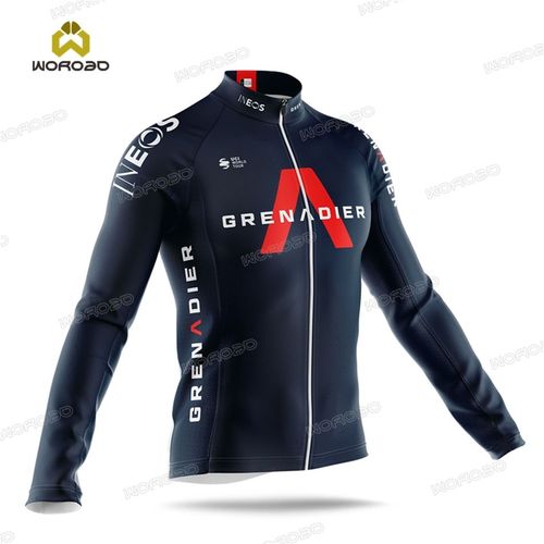 2020 Ineos Hommes À Manches Longues Vêtements Cyclisme Jersey Vélo De Route Équipe Formation Vélo Veste Printemps Automne Séchage Rapide Vêtements De Sport