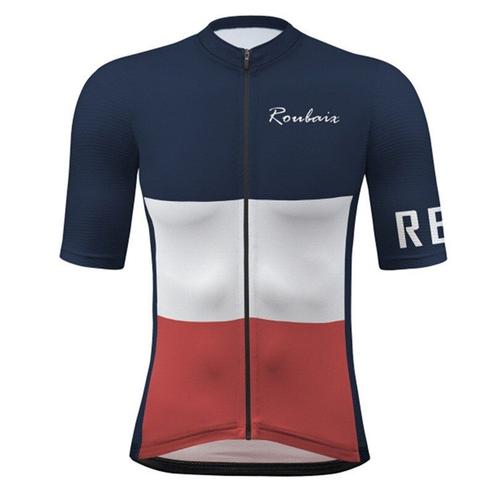 Pro Race Fit Maillot De Cyclisme Été Léger À Manches Courtes Vêtements De Vélo Vélo De Route Vtt Cyclisme Chemise À Séchage Rapide