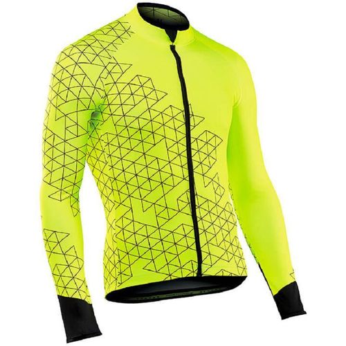 2020 Hiver Veste Thermique Polaire Hommes Cyclisme Jersey Vêtements Montagne En Plein Air Triathlon Vêtements Vélo Vêtements N2021