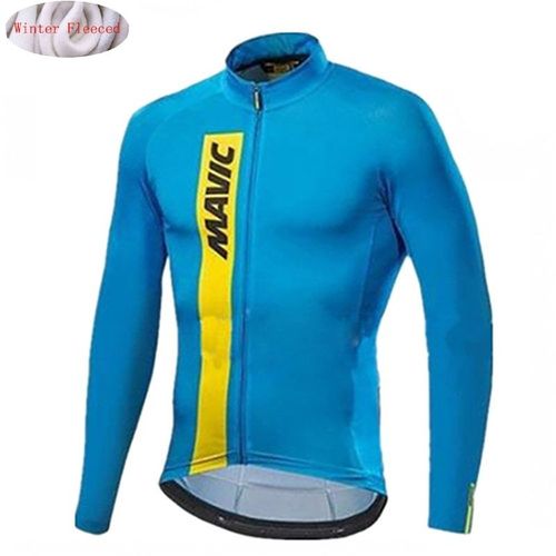 2021 Nouvelle Veste D'hiver Thermique Polaire Hommes Cyclisme Jersey Vêtements Montagne Vêtements De Plein Air Vélo Vêtements Chaud