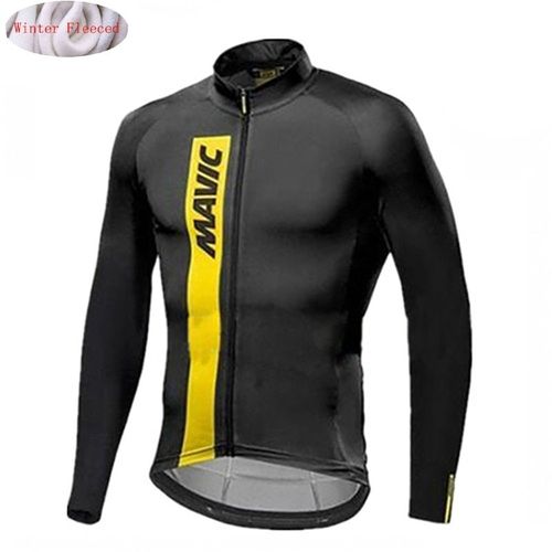 2021 Nouvelle Veste D'hiver Thermique Polaire Hommes Cyclisme Jersey Vêtements Montagne Vêtements De Plein Air Vélo Vêtements Chaud