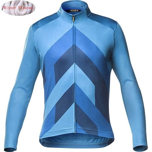 2021 Nouvelle Veste D'hiver Thermique Polaire Hommes Cyclisme Jersey Vêtements Montagne Vêtements De Plein Air Vélo Vêtements Chaud