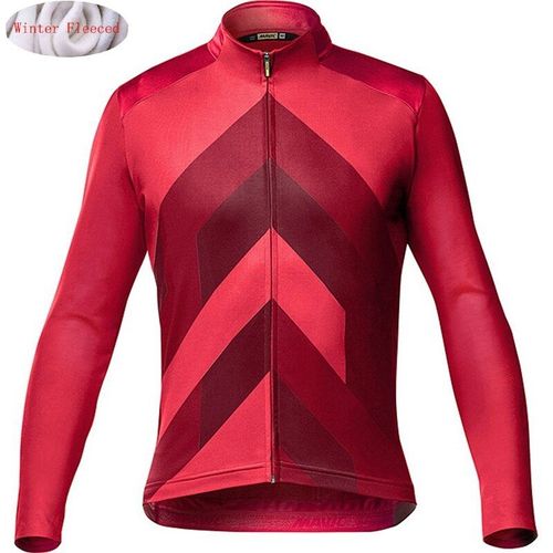 2021 Nouvelle Veste D'hiver Thermique Polaire Hommes Cyclisme Jersey Vêtements Montagne Vêtements De Plein Air Vélo Vêtements Chaud