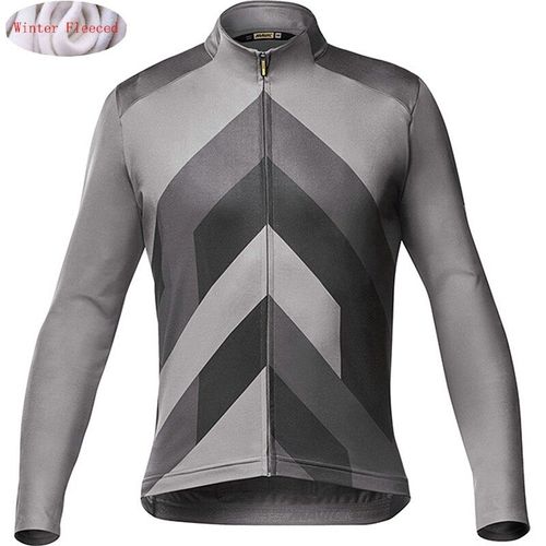 2021 Nouvelle Veste D'hiver Thermique Polaire Hommes Cyclisme Jersey Vêtements Montagne Vêtements De Plein Air Vélo Vêtements Chaud