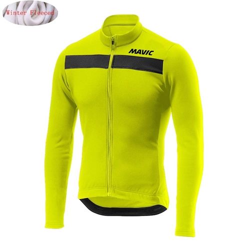 2021 Nouvelle Veste D'hiver Thermique Polaire Hommes Cyclisme Jersey Vêtements Montagne Vêtements De Plein Air Vélo Vêtements Chaud