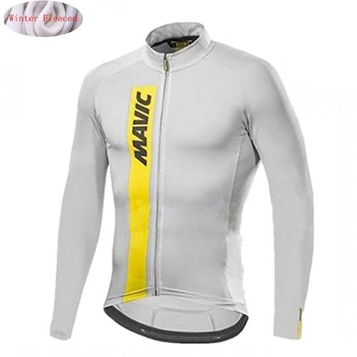 2021 Nouvelle Veste D'hiver Thermique Polaire Hommes Cyclisme Jersey Vêtements Montagne Vêtements De Plein Air Vélo Vêtements Chaud