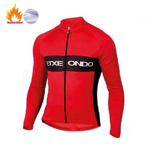 Etxeondo Hiver Thermique Polaire Veste Cyclisme Maillot À Manches Longues Ropa Ciclismo Hombre Vélo Vêtements Vélo Maillot Ciclism