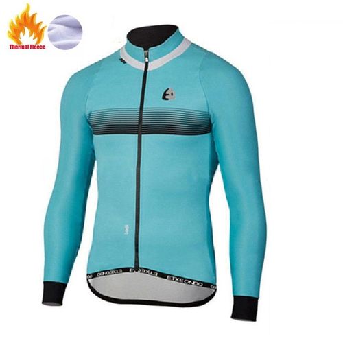 Etxeondo Hiver Thermique Polaire Veste Cyclisme Maillot À Manches Longues Ropa Ciclismo Hombre Vélo Vêtements Vélo Maillot Ciclism