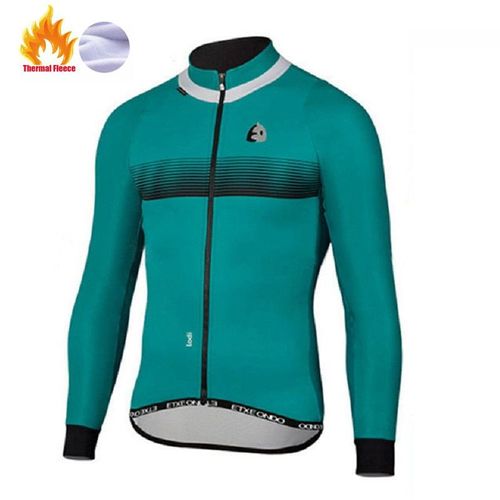 Etxeondo Hiver Thermique Polaire Veste Cyclisme Maillot À Manches Longues Ropa Ciclismo Hombre Vélo Vêtements Vélo Maillot Ciclism