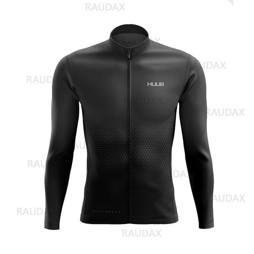 Huub 2021 Hommes Été Manches Longues Cyclisme Maillots Respirant Vtt Course Vélo Uniforme Printemps Ropa Ciclismo Vélo Vélo Veste