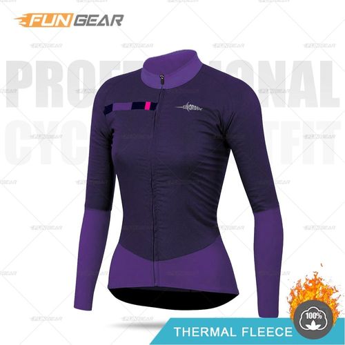 2021 Femmes Hiver Veste Triathlon Manches Longues Cyclisme Sweat Maillot Ciclismo Vtt Cyclisme Vêtements Cyclisme Chemise Garder Au Chaud