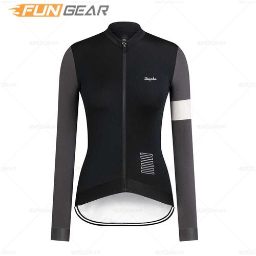 Lady À Manches Longues Cyclisme Maillot Femmes Vélo Route Vélo Uniforme Printemps Automne Vtt Vêtements Respirant Équipe Cycle Sweat 2021