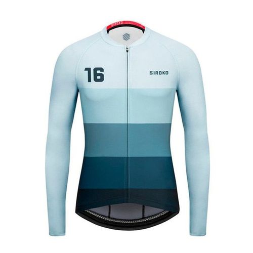 Maillot De Cyclisme À Manches Longues Siroko M2 Eclipse Pour Femmes Vestes Minces Vêtements De Course De Vélo Ropa Ciclismo Maillot Vêtements De Mode
