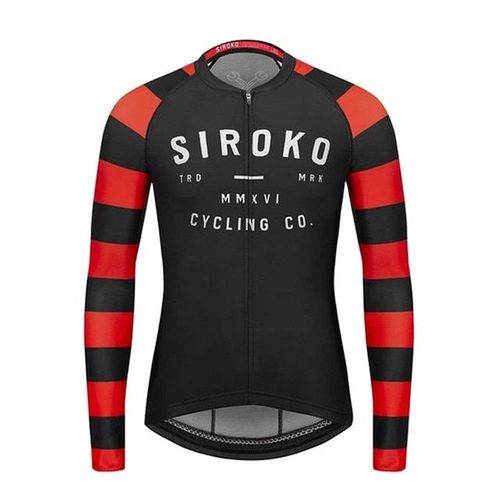 Maillot De Cyclisme À Manches Longues Siroko M2 Eclipse Pour Femmes Vestes Minces Vêtements De Course De Vélo Ropa Ciclismo Maillot Vêtements De Mode